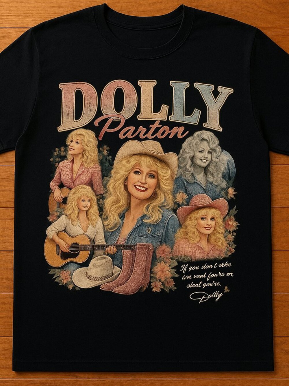 Dolly Parton Graphic T-Shirt, Country Music Vintage Tee, Western Style Shirt